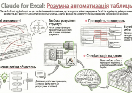Claude for Excel: як автоматизувати Excel за допомогою AI