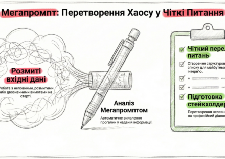 Уточнення вимог і підготовка до інтервʼю зі стейкхолдерами, MegaPrompt