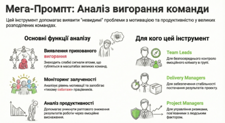 Аналіз вигорання в команді, MegaPrompt