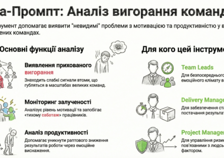 Аналіз вигорання в команді, MegaPrompt